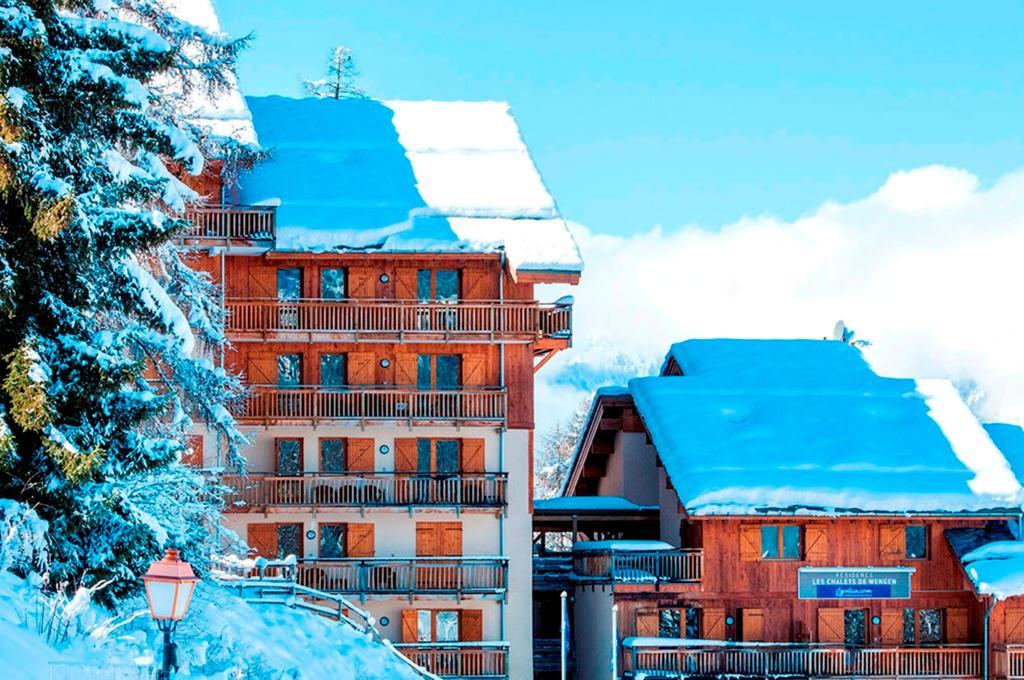 Residence Goelia Les Chalets De Wengen La Plagne Bagian luar foto